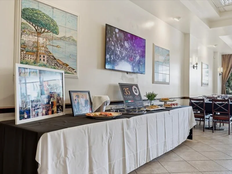 Event space at Ciao Italia Orlando