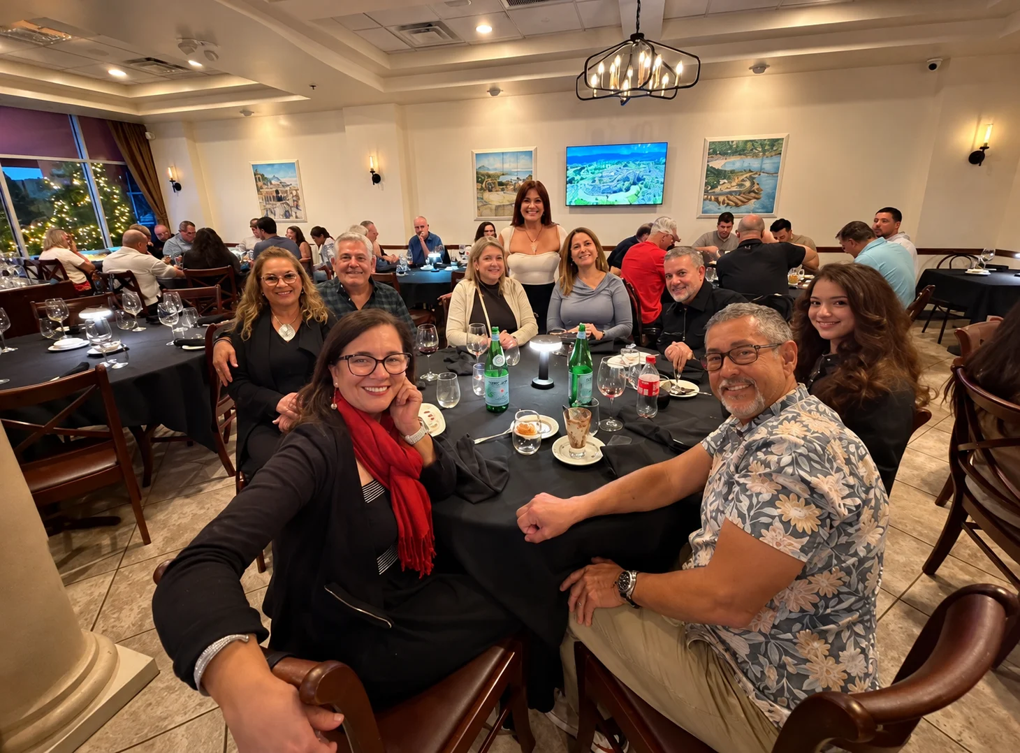 Group celebration dinner at Ciao Italia Orlando