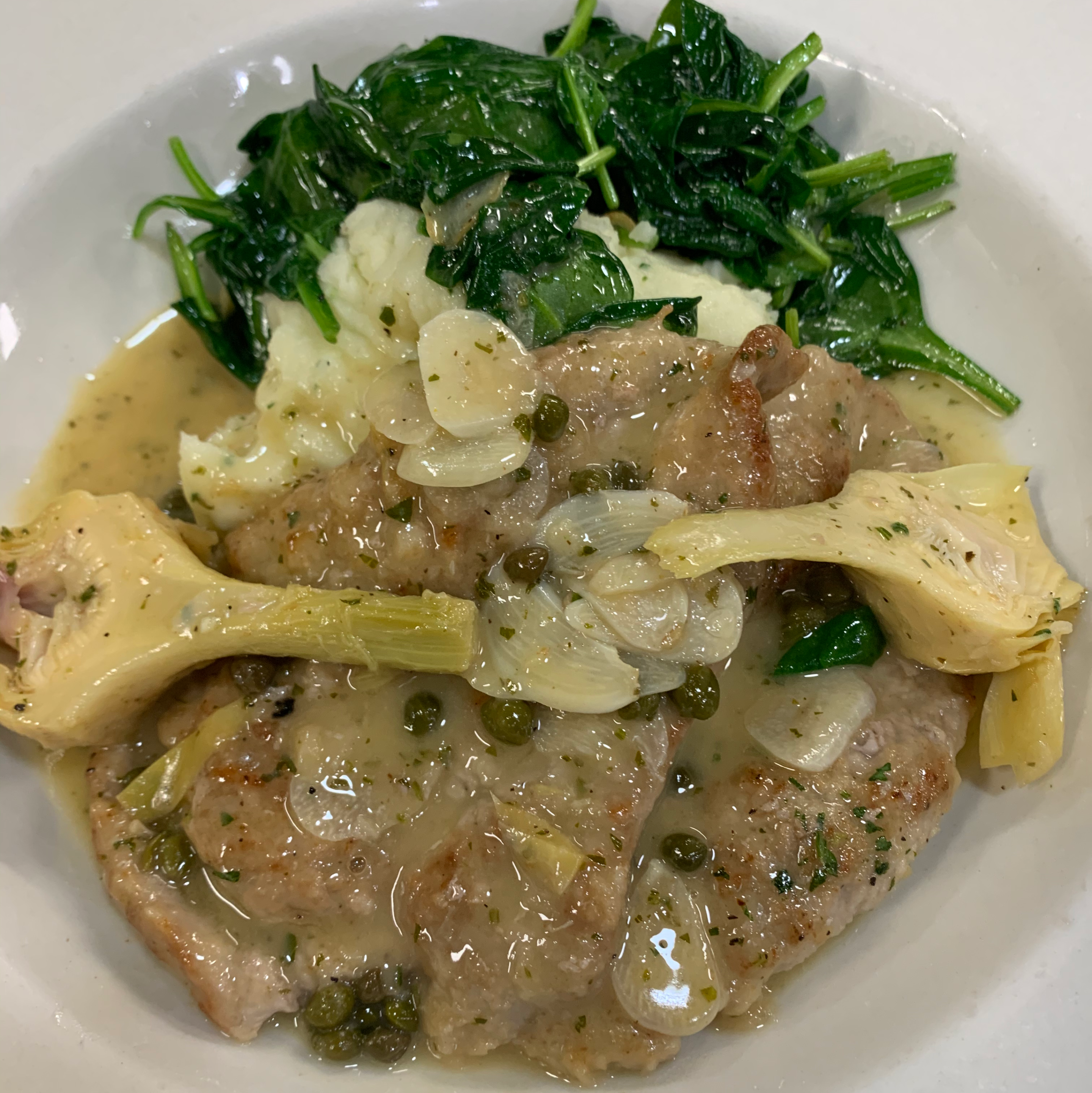 Vitello Piccata at Ciao Italia — Magical Dining Orlando 2026