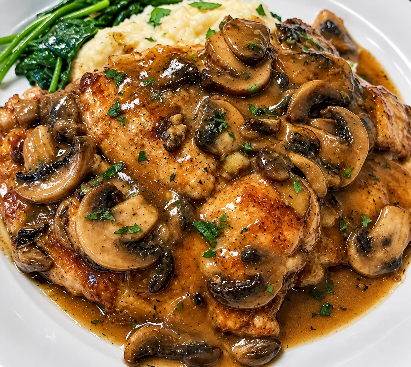 Chicken Marsala at Ciao Italia Orlando