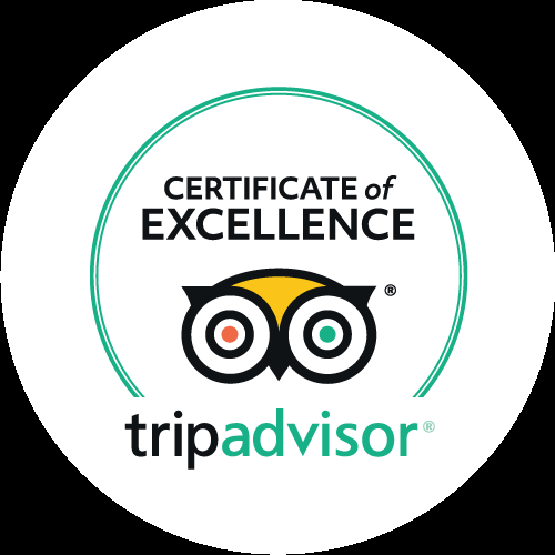 TripAdvisor Certificate of Excellence